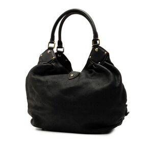 Louis Vuitton Bag Noir Monogram Black Leather Shoulder Mahina L